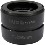 Kép 1/2 - Yato krimpelő betét, YT-21735 krimpelőhöz TH típus, 26mm