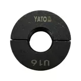 Kép 1/3 - Yato krimpelő betét, YT-21750 krimpelőhöz U típus, 16mm