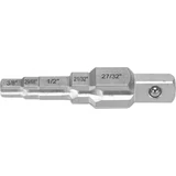 Kép 1/3 - Yato Lépcsős adapter 1/2&quot;-3/8&quot;-29/68&quot;-1/2&quot;-21/32&quot;-27/32&quot;