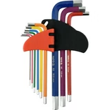 Kép 2/4 - Yato Imbuszkulcs készlet, hosszú, 1.5-10mm 9db-os 