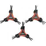 Kép 1/4 - Yato Hex imbuszkulcs készlet 3db+26 csavarkulcs