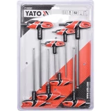 Kép 4/4 - Yato imbuszkulcs készlet, nyeles, 2.5-10mm