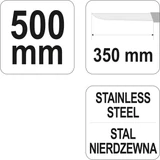 Kép 2/2 - Yato Kés szigetelés vágáshoz, műanyag fogantyú, 500mm
