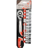 Kép 1/2 - Yato Dugókulcs készlet 1/2&quot;, 10-21mm, 12db-os