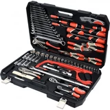 Kép 2/5 - Yato Kombinált szerszám és dugókulcs készlet 1/4"-1/2", 10-32mm, 79db-os