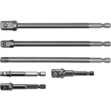 Kép 1/2 - Yato Dugókulcs adapter bitbefogású készlet 1/4&quot;, 6db-os