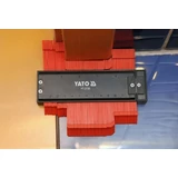 Kép 2/2 - Yato profilmásoló sablon, mágneses, 125x44mm