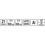 Kép 3/3 - Yato Hordópumpa 21L/perc