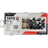 Kép 2/3 - Yato Karosszéria anya-csavar készlet M3x8mm-M6x20mm 170db-os