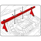 Kép 2/3 - Yato Motorfelfüggesztő gerenda 500kg, 150cm