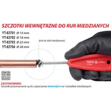 Kép 2/2 - Yato Belső rézcső tisztító kefe 15mm
