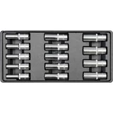 Kép 1/2 - Yato Fiókbetét dugókulcs készlet 1/2&quot;, 8-21mm,14 részes