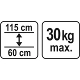 Kép 3/3 - Yato Teleszkópos támasztórúd 60-115cm