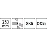 Kép 6/6 - Yato multifunkciós műszaki olló, 250mm