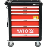 Kép 4/8 - Yato YT-55307 6 fiókos szerszámkocsi 185 részes szerszámkészlettel