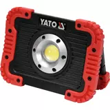 Kép 1/5 - Yato Hordozható akkus LED lámpa 10W, 4400mAh