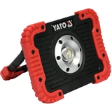 Kép 2/5 - Yato Hordozható akkus LED lámpa 10W, 4400mAh