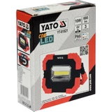 Kép 3/4 - Yato Hordozható LED reflektor 10W, 680Lm