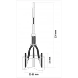 Kép 3/3 - Yato Henger hónoló 3 karos 32-89mm