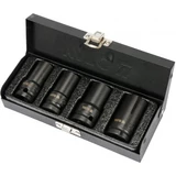 Kép 2/3 - Yato Sérült csavar és kerékőr leszedő készlet 17-26mm, 4db-os