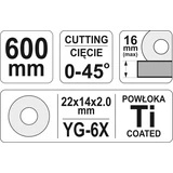 Kép 2/2 - Yato Csempevágó 600mm