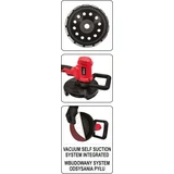 Kép 5/7 - Yato Univerzális kézi falcsiszoló betonhoz, gipszhez 1300W, M14, 180mm