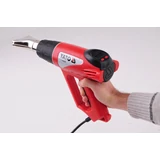 Kép 5/6 - Yato Hőlégfúvó tartozékokkal, LCD kijelzővel 2000W, 600°C 