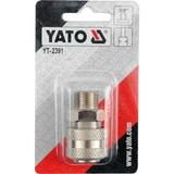 Kép 2/3 - Yato gyorscsatlakozó külsőmenetes, 3/8"