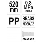 Kép 2/2 - Yato lefúvató pisztoly hosszú szárral 520mm
