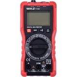 Kép 1/4 - Yato Multifunkciós digitális mérő, LCD kijelző, 0-10A