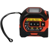 Kép 1/4 - Yato Lézeres távolságmérő mérőszalaggal 0.2-40m, 5mx19mm