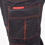 Kép 3/6 - Yato BIB Kantáros munkanadrág L/XL, szürke
