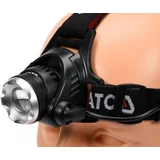 Kép 3/5 - Yato Fejlámpa alu, 10W, 450lm, 15x85x70mm, fekete