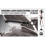 Kép 3/4 - Yato Ledes lámpa 120Led, 7.2V, 1800mAh