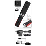 Kép 4/5 - Yato Ledes lámpa 3W, 250Lm, IP 20, 280x55x34mm