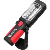 Kép 4/5 - Yato Ledes lámpa 2az1-ben, 8+1Led, 280Lm