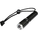 Kép 2/5 - Yato Zseblámpa, LED, fém ház, 100lm, 3W, 100x25mm