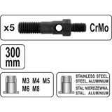 Kép 3/4 - Yato karos szegecsanyahúzó, M3-M8, 300mm