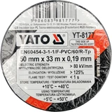 Kép 2/2 - Yato Szigetelőszalag, elektromos, 50x0.19mmx33m, fekete