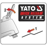 Kép 5/5 - Yato BIM háromszög csiszolólap YT-82220 multigéphez 88mm 