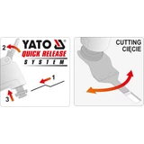 Kép 3/4 - Yato BIM fűrészlap YT-82220 multigéphez 10mm 