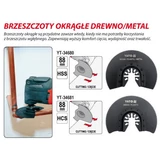 Kép 2/2 - Yato HCS körfűrészlap YT-82220 multigéphez 88mm 