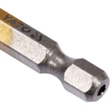 Kép 3/3 - Yato Fúrógépbe fogható fémfúró, HSS-Tin Hex, 1/4", 13mm