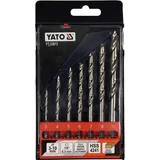 Kép 2/4 - Yato Fúrószár készlet fához, HSS, 3-10mm, 7db-os
