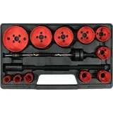 Kép 1/5 - Yato Koronafúró készlet, Bi-metal, 22-76x40mm, 15db-os