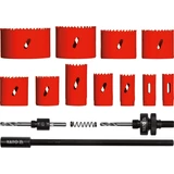 Kép 3/5 - Yato Koronafúró készlet, Bi-metal, 22-76x40mm, 15db-os