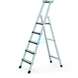 Kép 1/4 - Zarges Comfortstep S egyoldalas állólétra, alu, 5 fokos, 1.25m