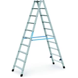 Kép 1/4 - Zarges Nova B kétoldalas állólétra, alu, 2x10 fokos, 2.15m