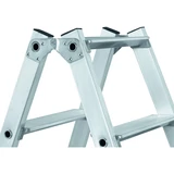 Kép 2/4 - Zarges Nova B kétoldalas állólétra, alu, 2x8 fokos, 1.72m