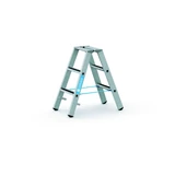 Kép 1/4 - Zarges R13step B kétoldalas állólétra, alu, 2x3 fokos, 0.88m
